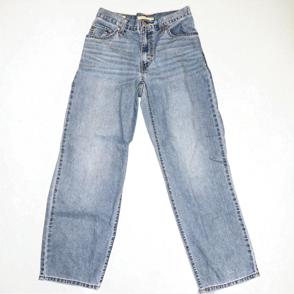 Levi Strauss Baggy Dad Classic Blue Denim Jeans